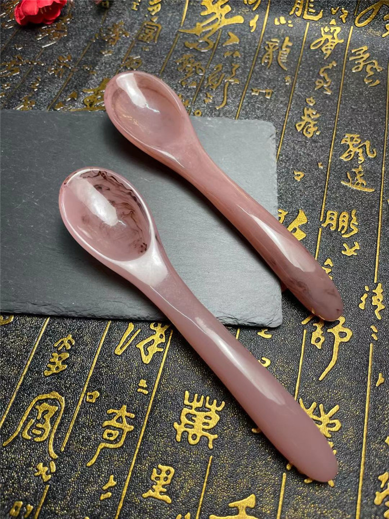 蜜蜡树脂精油勺刮痧勺按摩勺子美容工具-阿里巴巴