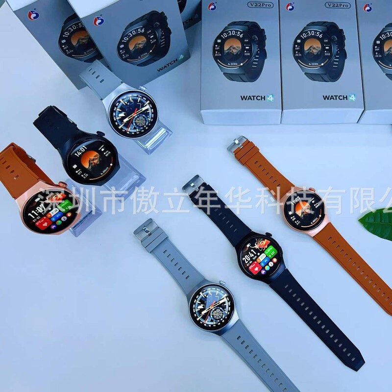 New cross-border V22PRO smart watch with Bluetooth calling, HD screen, music, pedometer, and multi-functional sports features