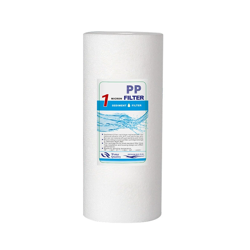 10 -inch big fat PP cotton filter front filter element big fat filter bottle water purifier 10 -inch big fat PP cotton filter