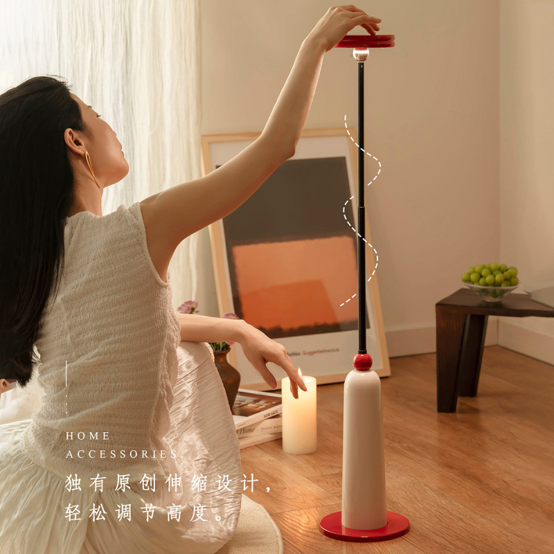 Exported Overseas, Exclusively for New Products: Lightverse Living Room Retractable Table Lamp, Modern Art Bedroom Floor Lamp
