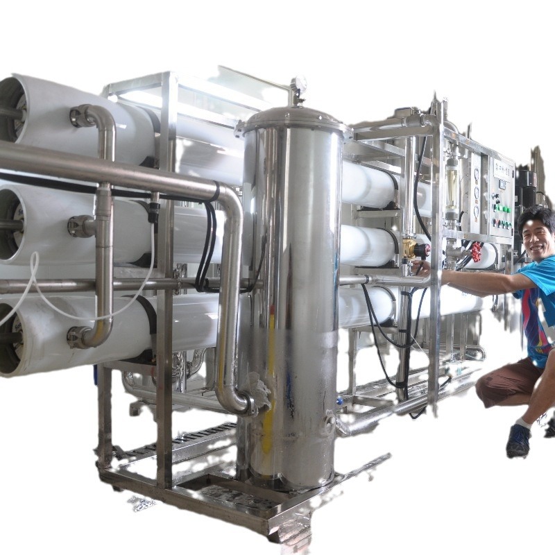 Reverse osmosis pure water equipment reverse osmosis water treatment equipment 10 tons pure water treatment equipment production line