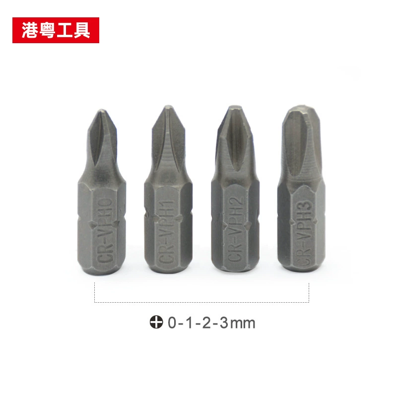 Насадка для электрической отвертки 25 мм C-RV, одинарная, Phillips PH0-PH3