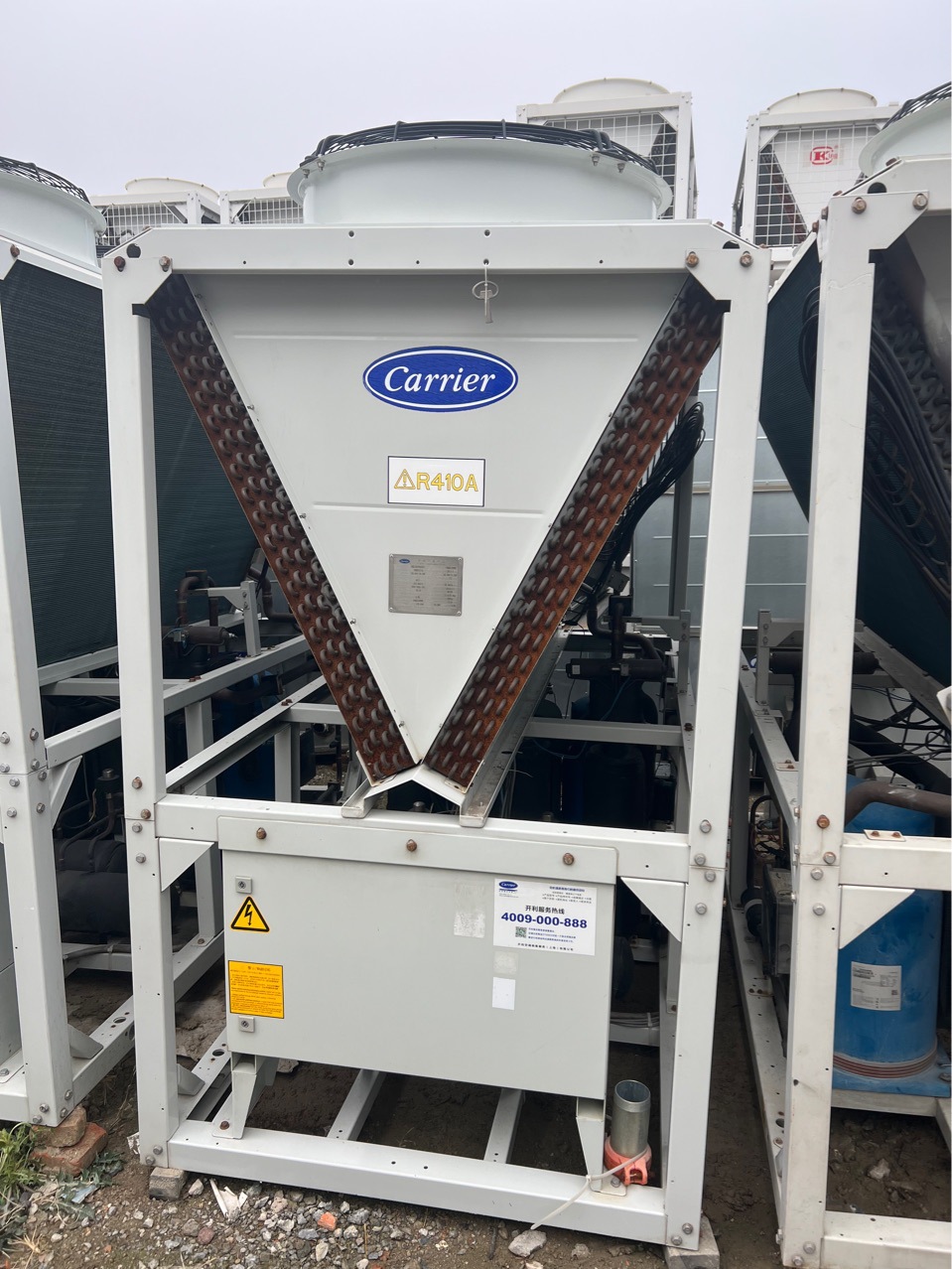 二手开利130涡旋式风冷热泵机组二手中央空调水系统模块机