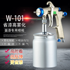 Manufacturer W-101 Furniture Paint Car Topcoat Primer Spray Gun High Atomization High Quality Pneumatic Spray Gun