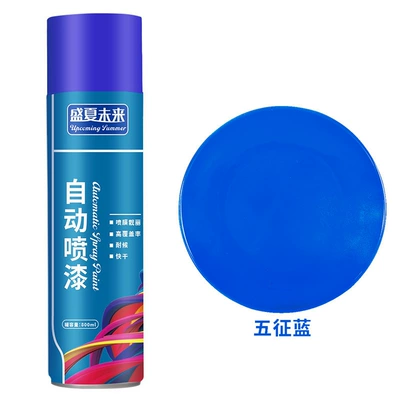 Avtomobil boyası — automotive metal self-spraying paint - wuzheng-blue-1-bottle