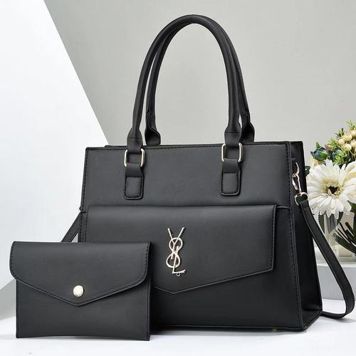 High-end solid color women's bag 2024 high-end large-capacity handbag Korean version autumn and winter new style mother-in-law single shoulder women's bag