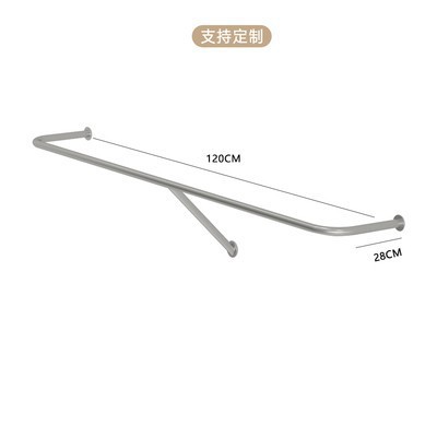 스테인레스 스틸 와이어 드로잉 길이 120cm (경사지지)