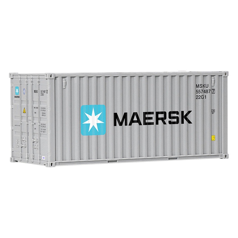 Maersk contenedor modelo Decoración Oficina escritorio papelería caja de almacenamiento contenedor modelo contenedor titular de la pluma