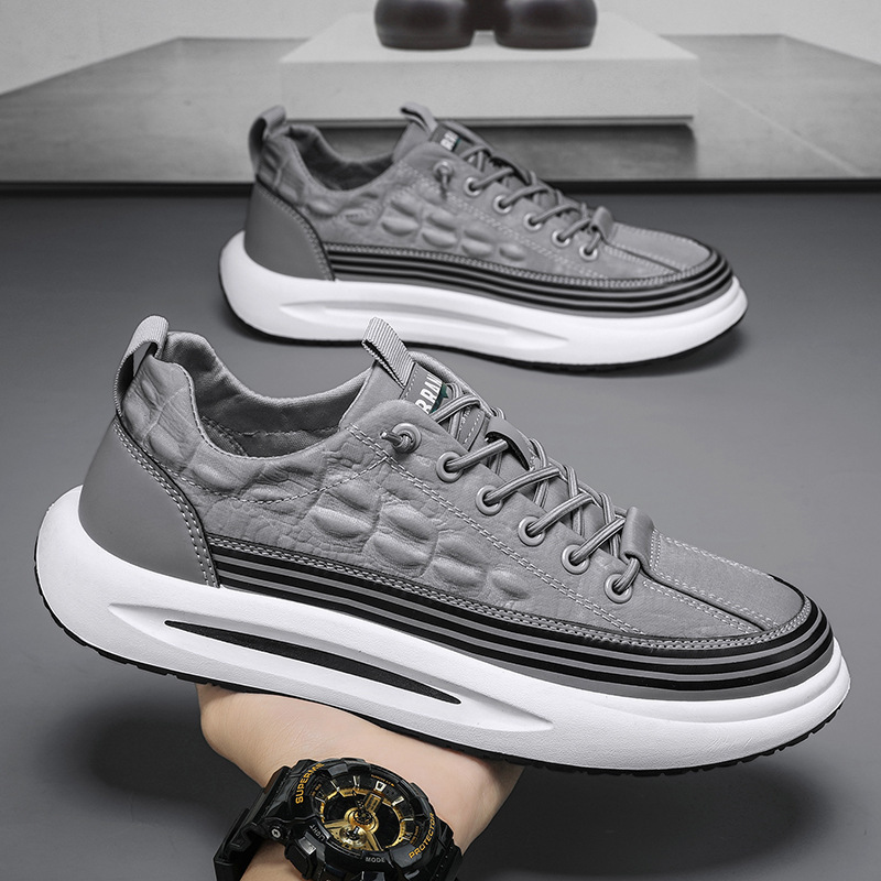 Zapatos de hombre nuevas tendencias de primavera y verano, zapatillas de deporte casuales de todo fósforo, zapatos de tela de paraguas transpirables, zapatillas de deporte para correr para jóvenes para hombres