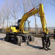 个人一手 轮式抓木机 二手挖掘机价格 旋转装载机 抓木机市场