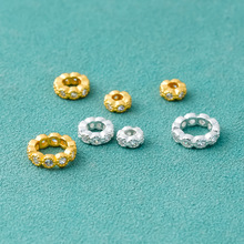 S925���y�ֹ�DIY����ˮ������朲������܇݆����ʯ��Ƭ����