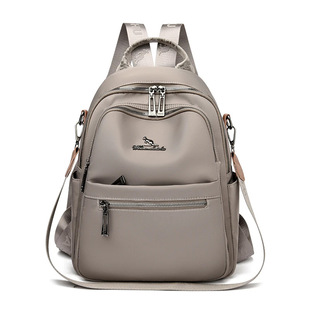 Cross-border Trendy Multi-functional Backpack New Trendy Leisure Travel Large Capacity Women's Backpack Lightweight Student Schoolbag