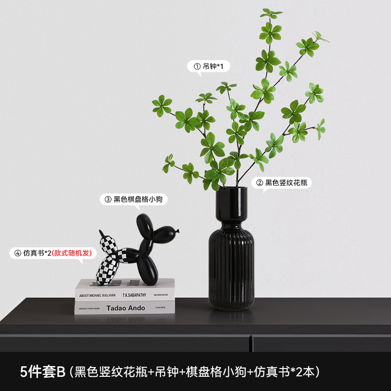 Entrar en el hogar decoración de puerta de entrada moderna alta sensación de sala de estar hogar escritorio TV comedor armario zapatos nicho decoración suave