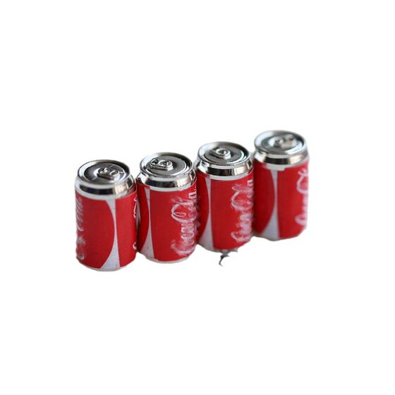 Dollhouse doll house miniature food play beverage soda beer cans cans shooting props miniature ornaments