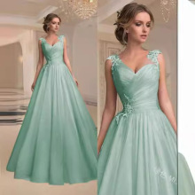 俄罗斯出口礼服北欧时尚青春女V领抹胸网纱吊带甜美少女公主长裙