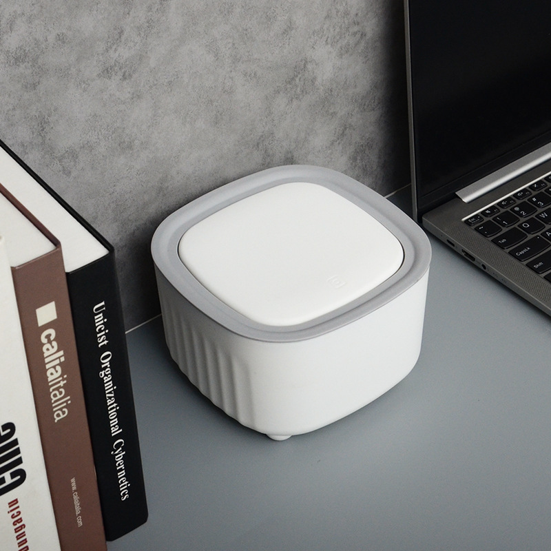 Simple push-type desktop trash can storage clean bedroom living room car multi-function storage box sundry basket