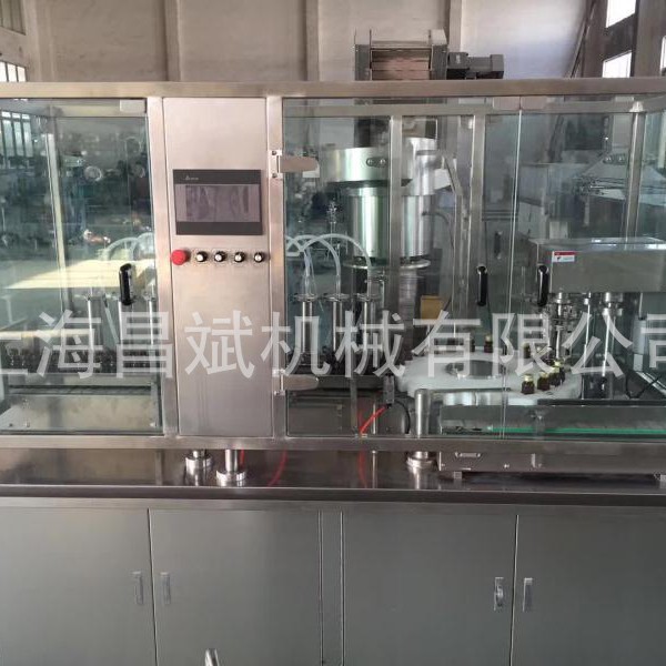 糖浆灌装机口服液8头灌装轧盖酵素保健品包装机