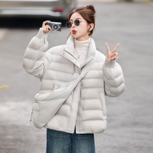 2025冬季新款女装90白鸭绒时尚羽绒服女可拆卸帽子保暖外套CY8178