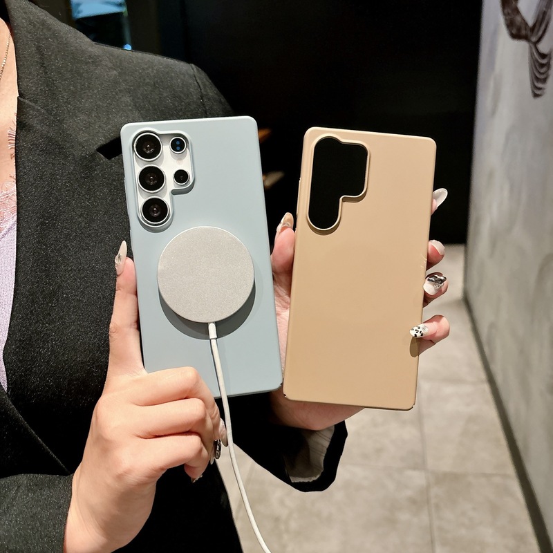 适用三星Galaxy s25u磁吸手机壳A56磨砂肤感全包保护套S24/23硬壳|undefined