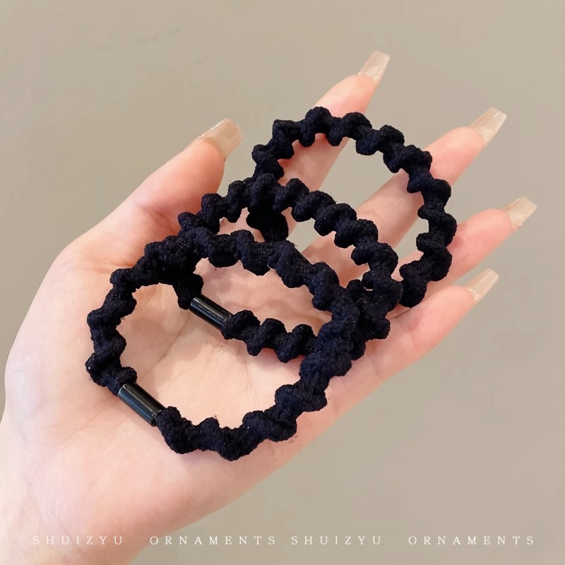 Cuerda para el cabello de dibujos animados, alta elasticidad y durabilidad, banda elástica para atar la cabeza, bola para mujer, lazo para el cabello, cuerda para la cabeza, nueva funda de cuero, accesorios para el cabello, todo fósforo