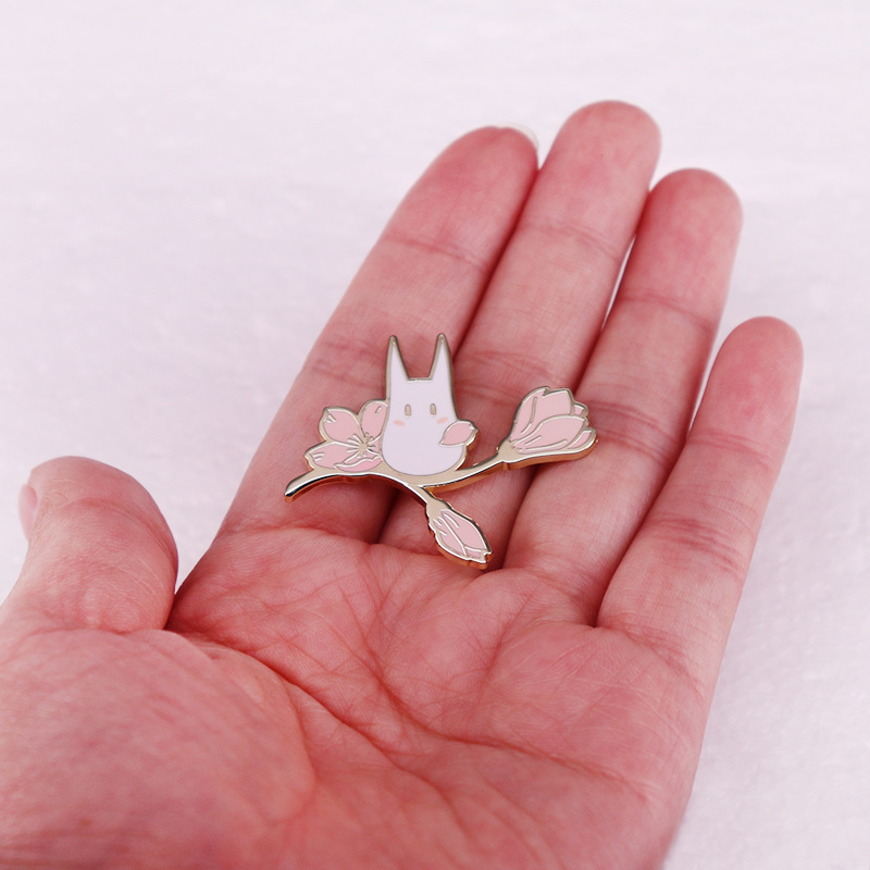 Sakura Totoro Brooch 4