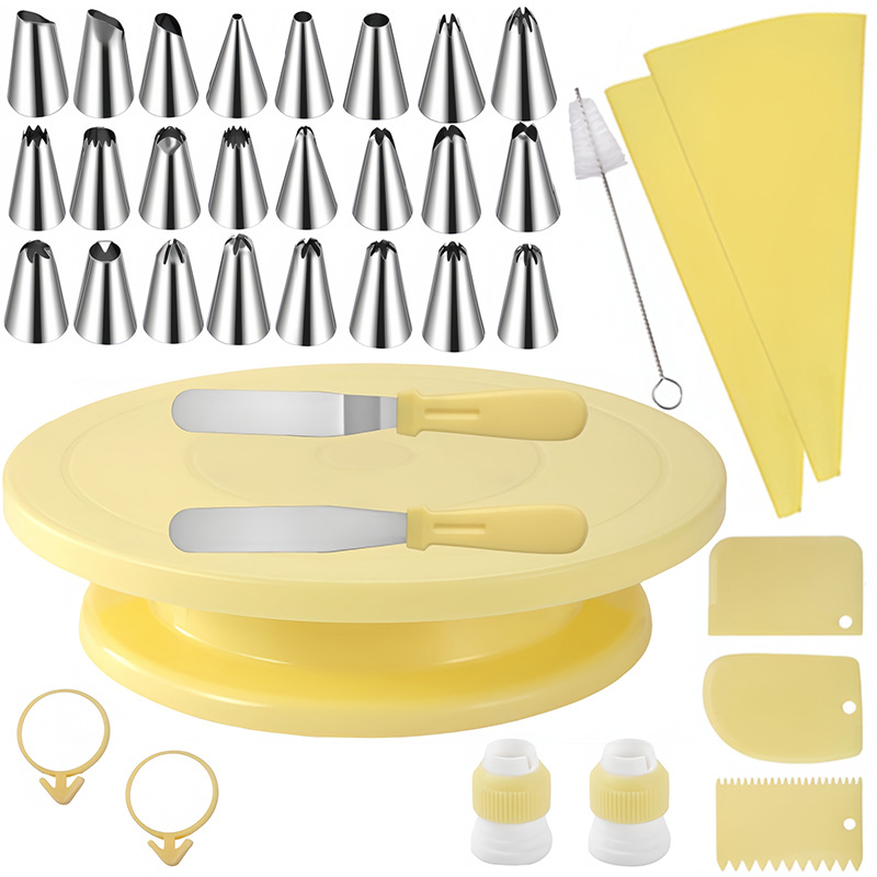 37피스 케이크 턴테이블 세트