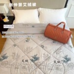 正品张仲景艾绒被驱寒暖体柔软亲肤除螨防霉中医养生被子艾草现货