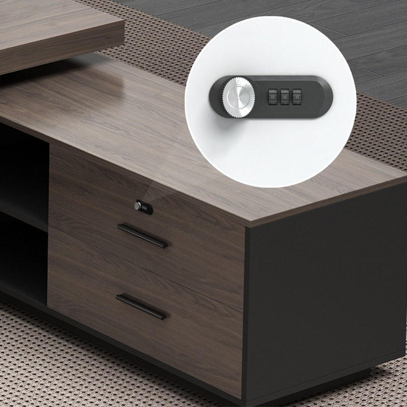 Jefe de escritorio moderno minimalista doble gabinete jefe escritorio Presidente gerente escritorio placa Escritorio de oficina nuevo moderno minimalista