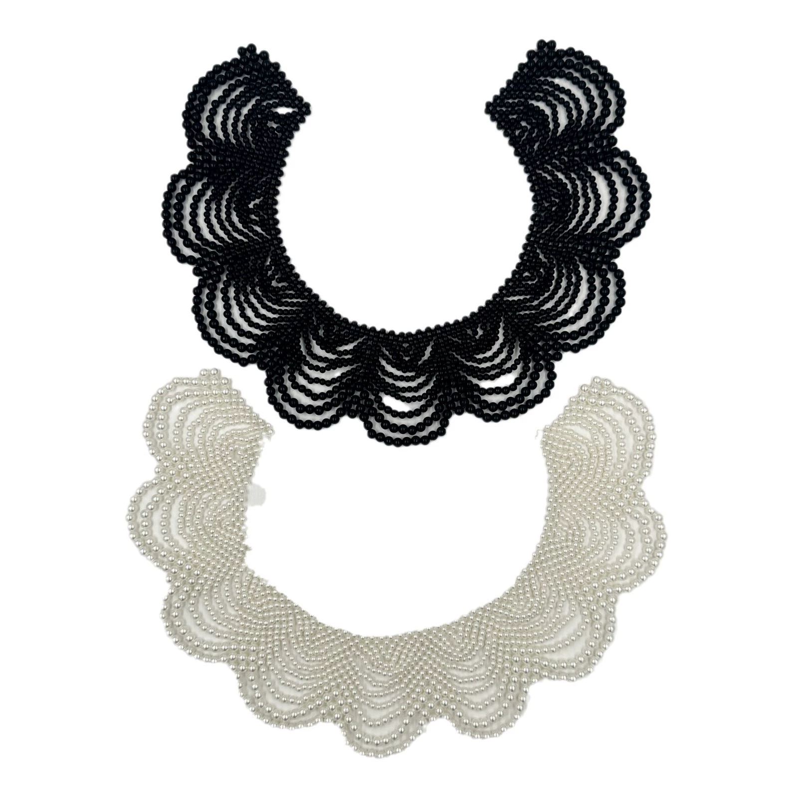 Universal false collar handmade pearl, ethnic accessory, direct factory sales