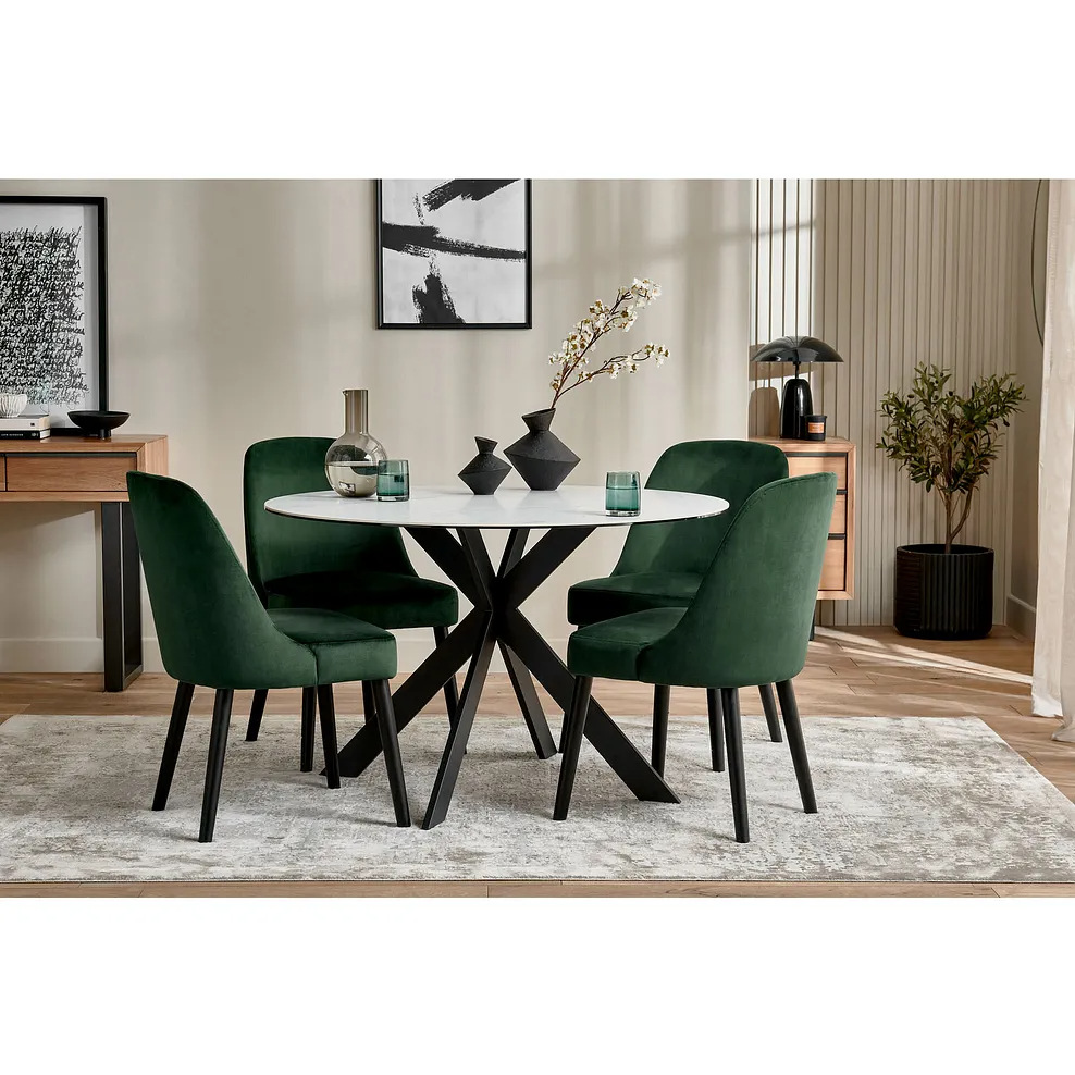 Mesa de comedor de vidrio temperado, mesa de roca de lujo, mesa de comedor moderna y simple, mesa de comedor combinada