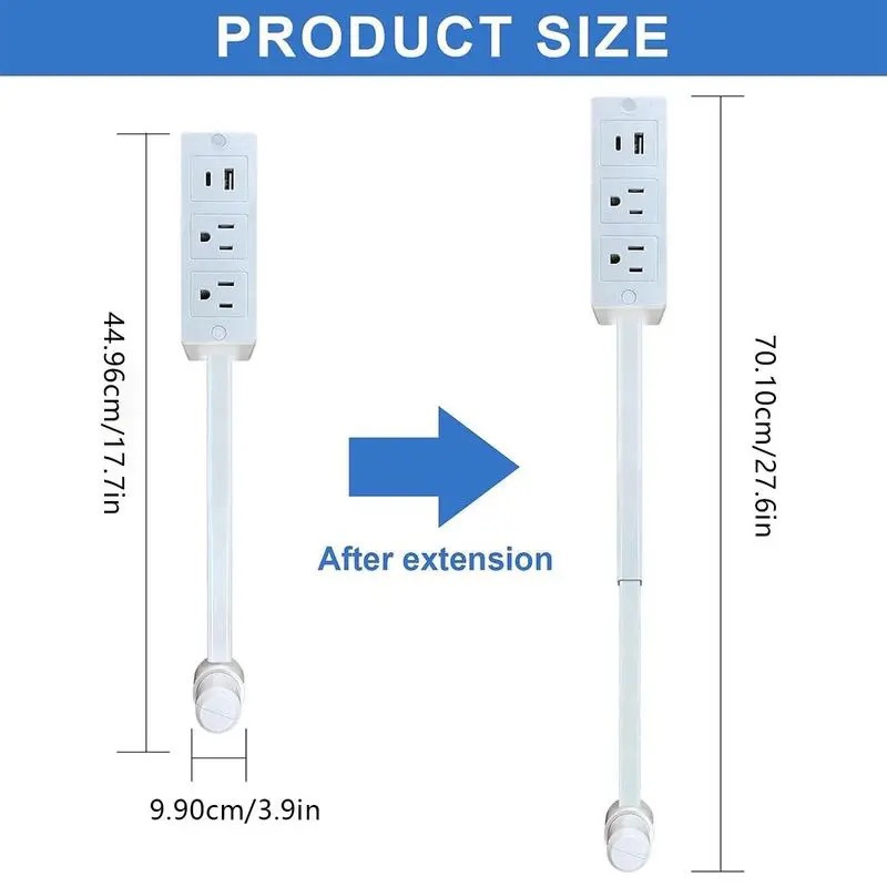 Estándar americano estándar europeo estándar británico estándar australiano socket conversión multi-chufe USB inalámbrico extensión telescópica