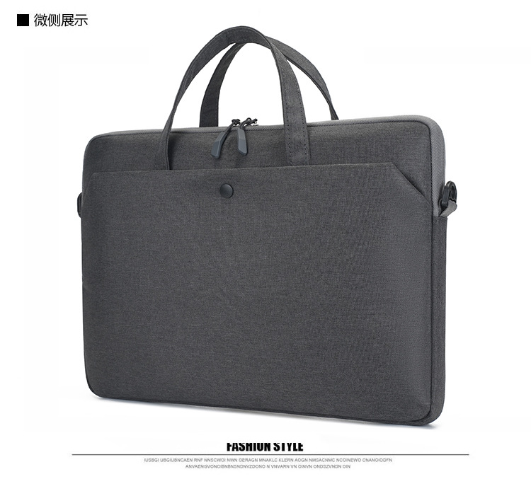 Airbag ultra-thin laptop bag, 14-inch and 15.6-inch tablet notebook inner bag, single-shoulder bag with logo printing undefined
