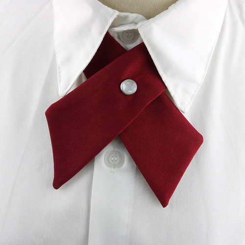 Student JK small bow tie uniform dress shirt skirt accessories British style cross butterfly bow tie