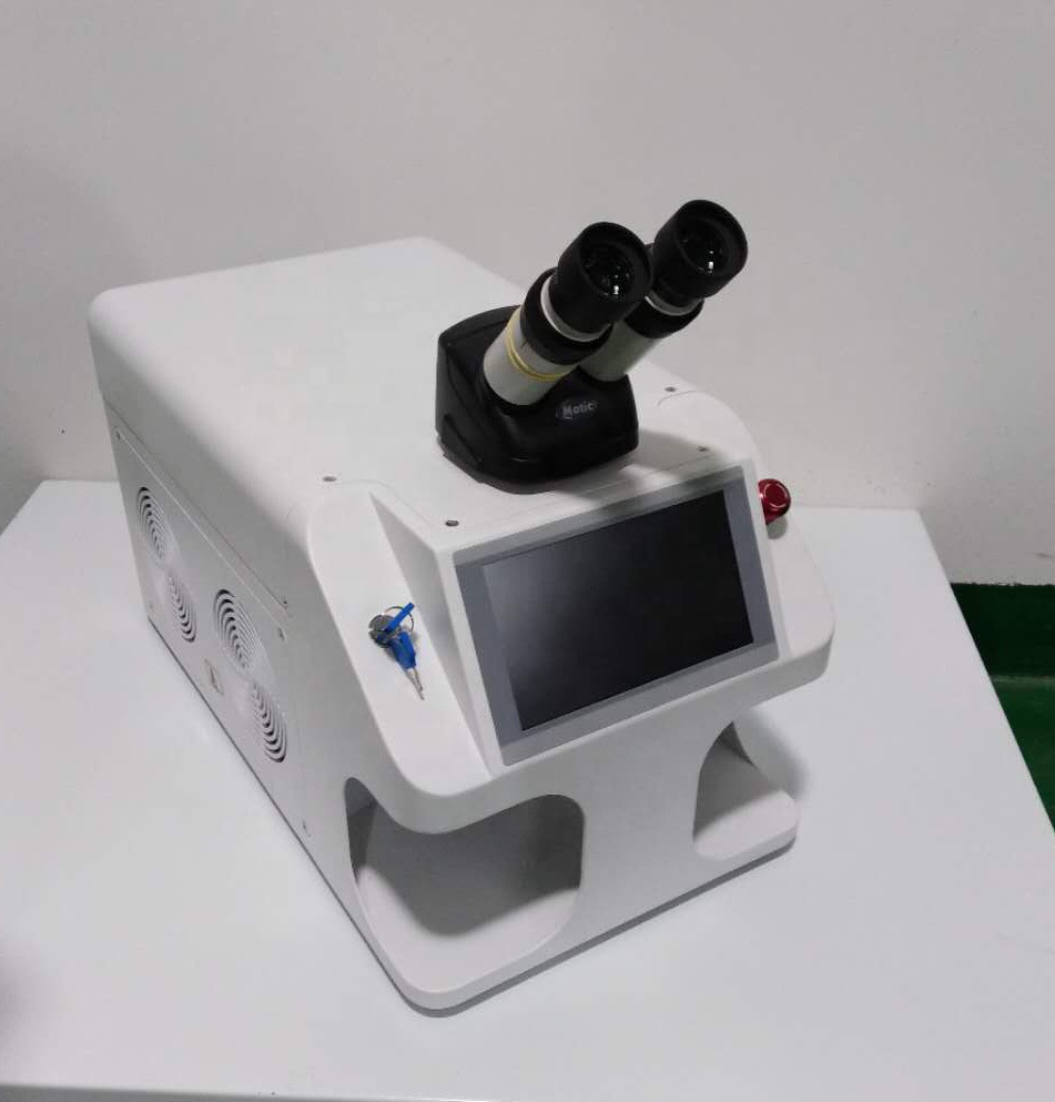 激光焊接机珠宝首饰激光点焊机 焊接金银高精密激光点焊接60瓦