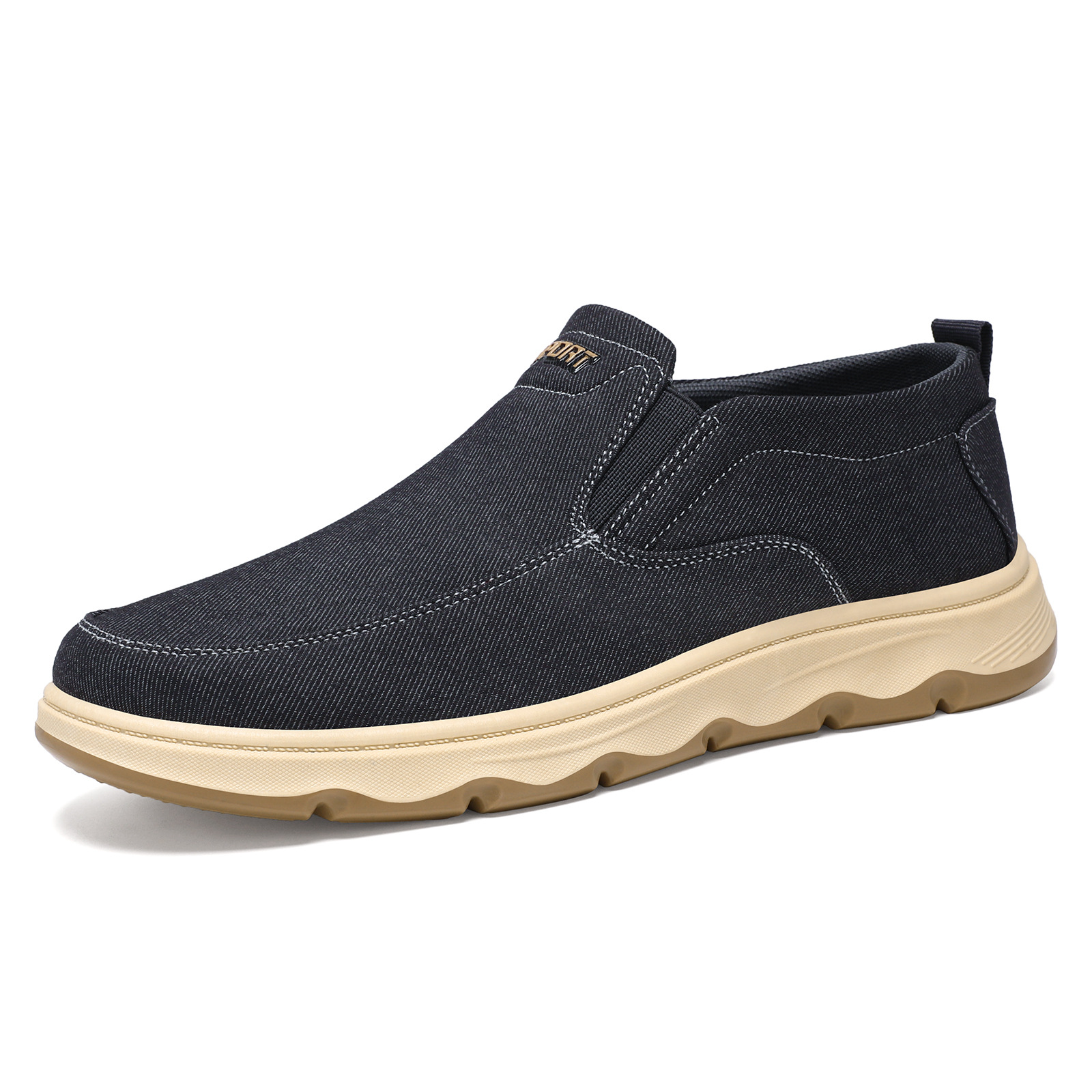 Zapatos de hombre 2026, nuevos zapatos casuales de primavera, zapatos de lona transpirables de moda, estilo slip-on, para dropshipping transfronterizo, tipo dad shoes. image 6