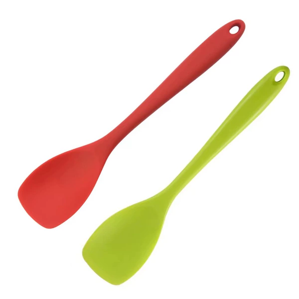 2 -piece small spatula [Red+green]
