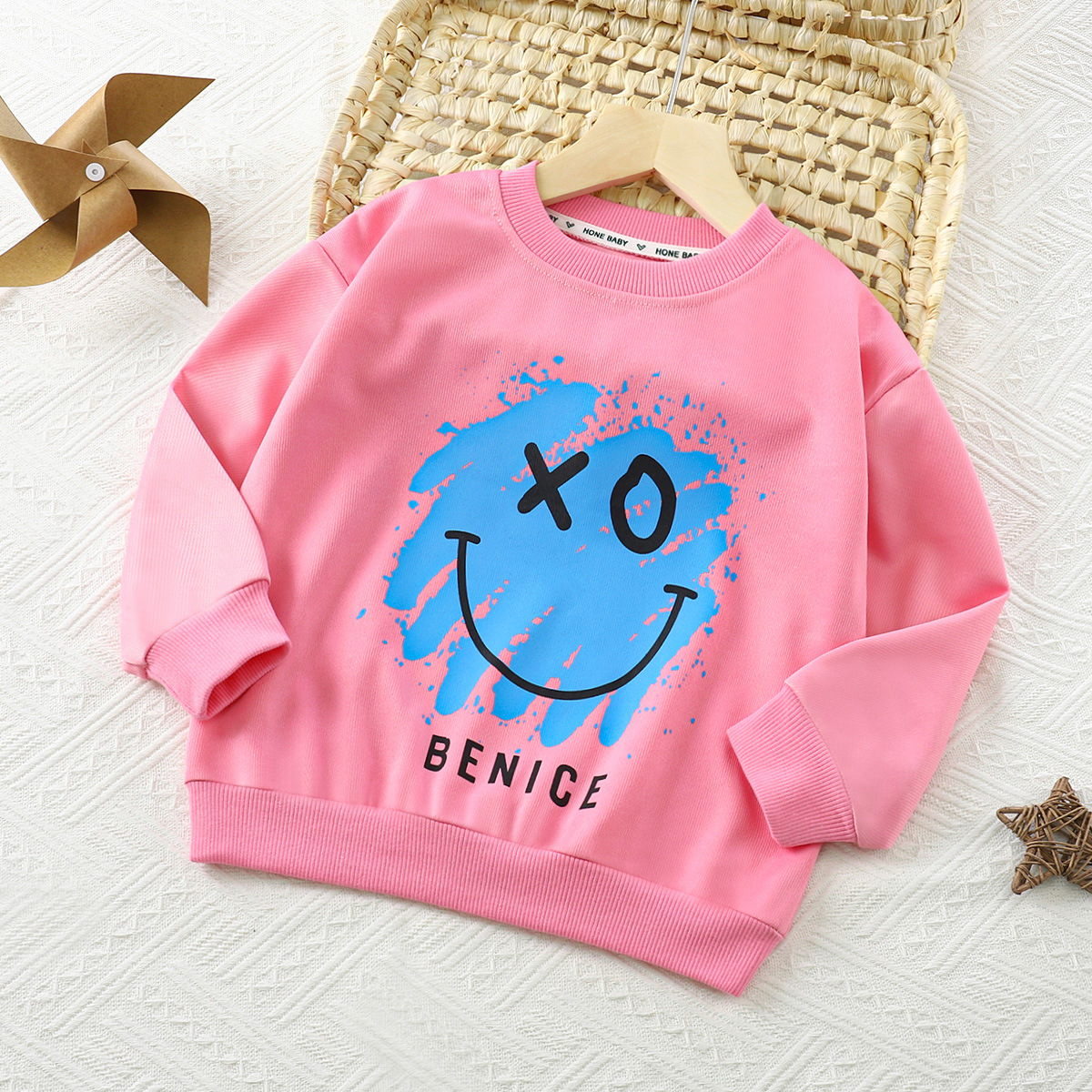 2022秋冬新款儿童卫衣秋衣男童衣服女童打底衫初秋季长袖T恤外套