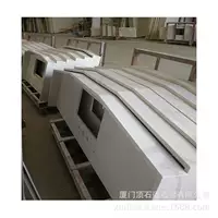 ✅ Кухонная столешница из чистого белого кварцевого камня, оптовая продажа через границу, заказной островной искусственный гранит, цельная кухонная столешница