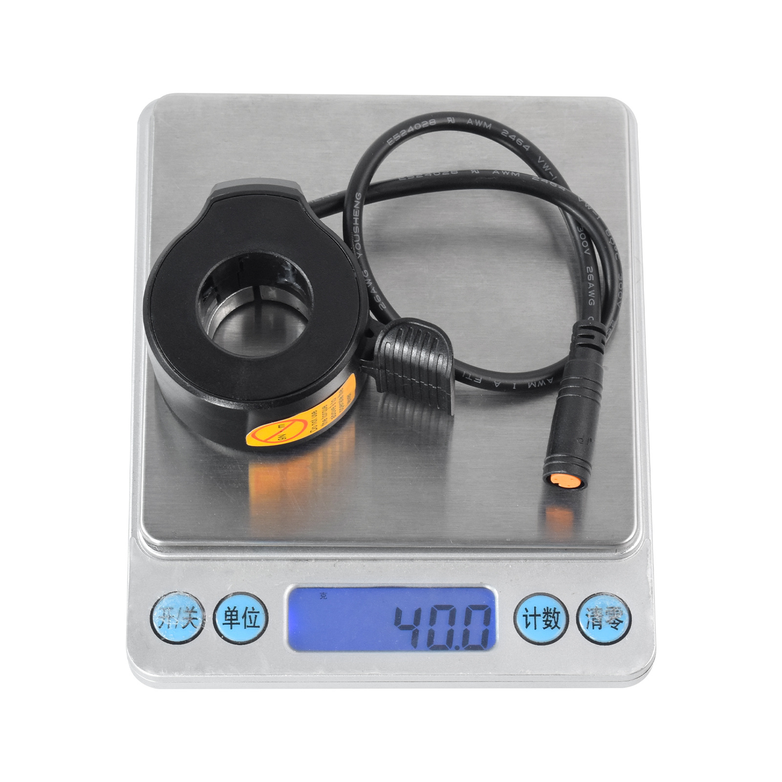 130X Thumb Throttle for Electric Scooter, Waterproof Wp Connector, Electric Bicycle Accelerator