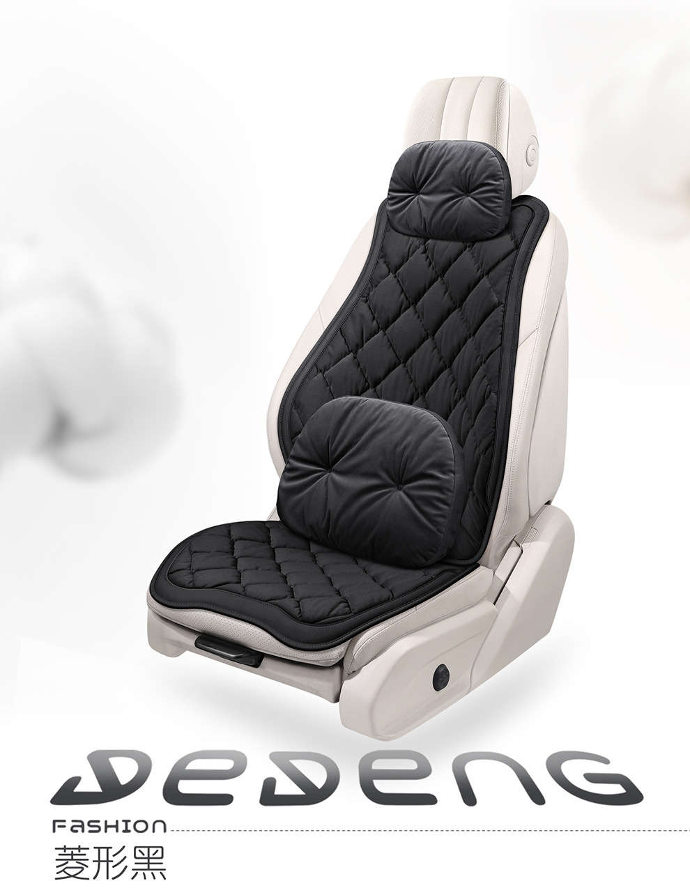 Car Seat Cushion Winter Plush Fabric Seat Pad Car Seat Mat Interior Accessories High-End Decoration Warm Seat Cover Simple