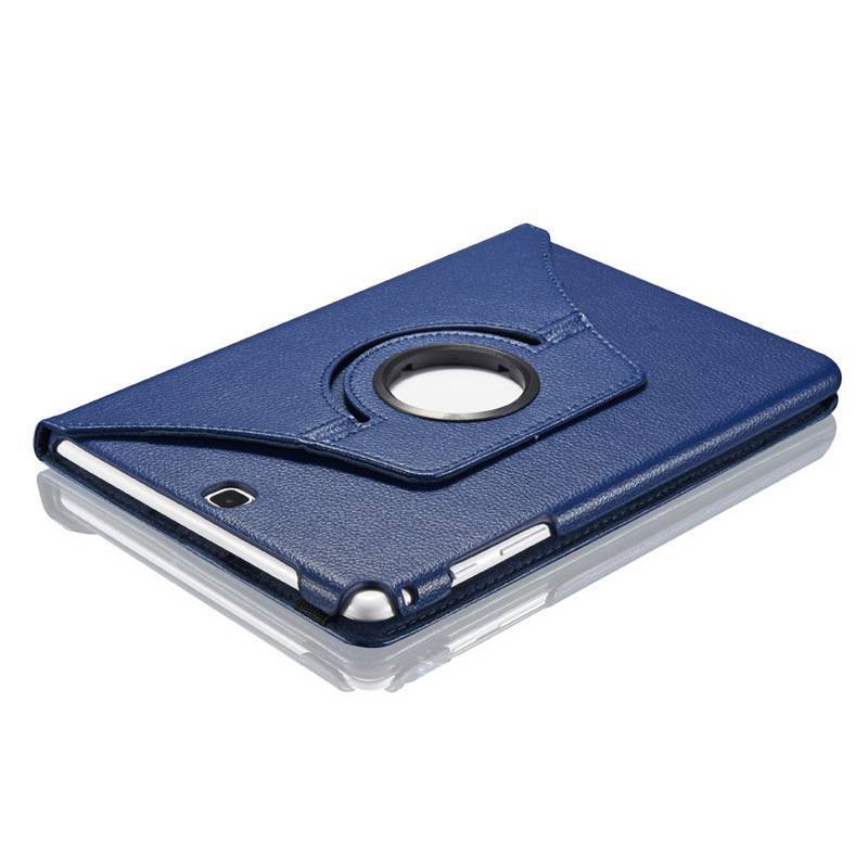 适用三星Tab A 8.0寸保护套T350/T355荔枝旋转皮套P350平板休眠壳