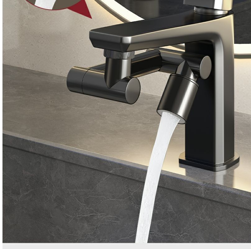 Washbasin mechanical arm, universal faucet, extendable and rotatable, pressure-increasing, splash-proof, kitchen washbasin, extended mouthwash and hair dispenser undefined