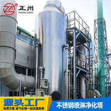 净化塔304不锈钢酸雾废气处理环保设备气旋填料喷淋塔高效处理