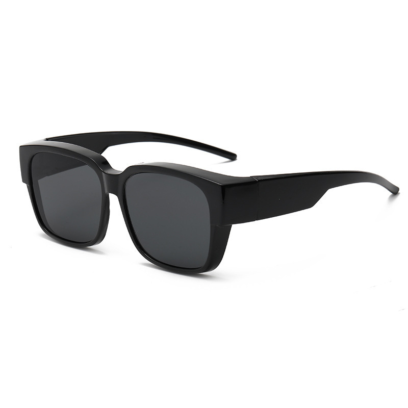 Bright black frame (polarized gray film)