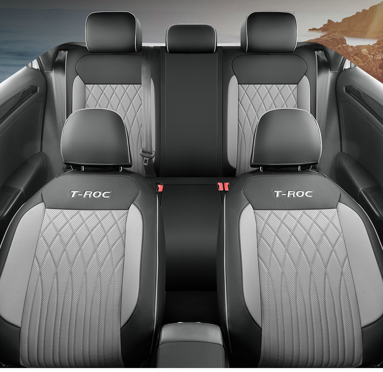 2022 25-Year-Old Faw-Volkswagen Tange Special Car Seat Cover Fully Surrounded Breathable Four-Season Leather Cushion Seat Cover