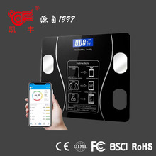 凯丰电子玻璃人体秤体脂秤跨进亚马逊体重秤浴室秤高精度电子称