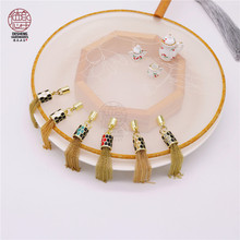 水桶包五金配件合金吊钟铜制流苏包包配件饰品铜流苏配件单个