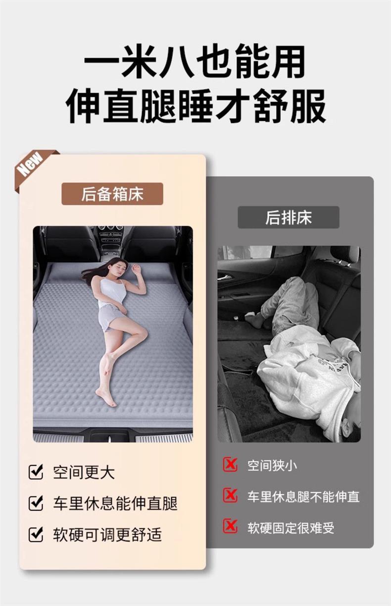 Changan Qiyuan Q07 Wing Car Rear Inflatable Mattress Car Automatic Inflatable Rest and Sleep Artifact Free of Charge