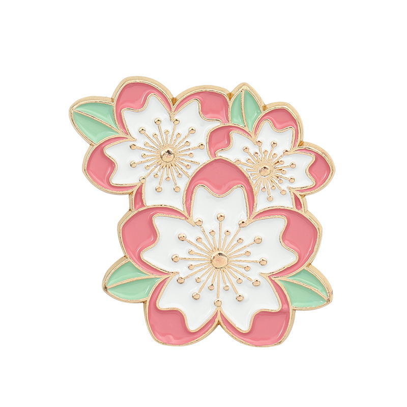 Fashion Flower Alloy Stoving Varnish Unisex Brooches display picture 7