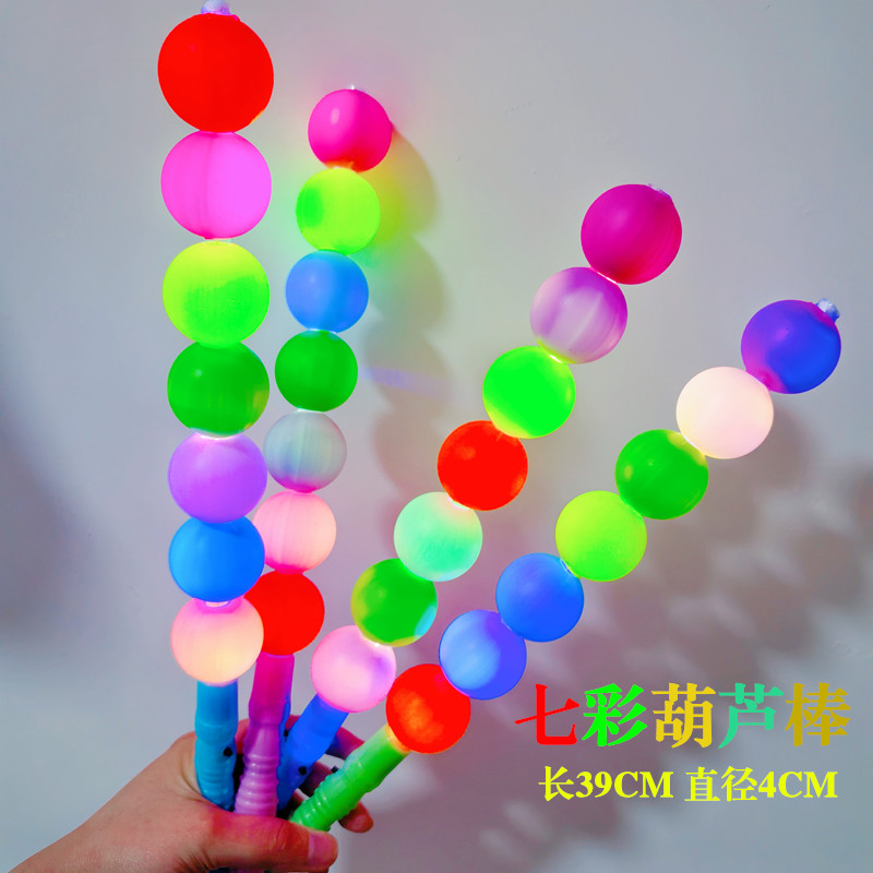 Palo de calabaza colorido